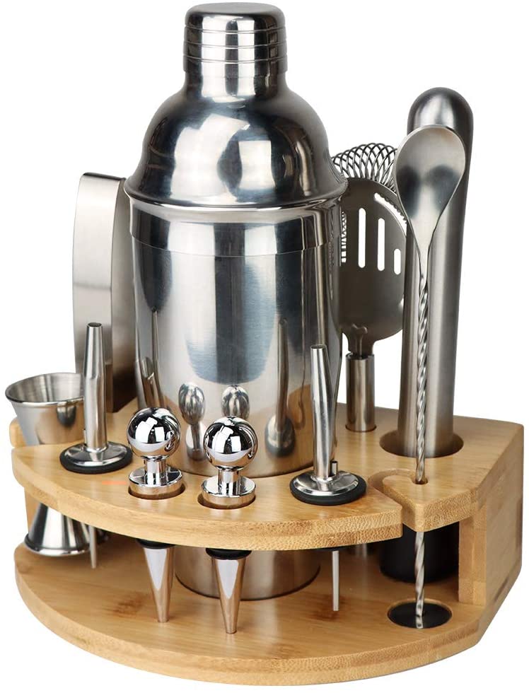 12 Pieces Cocktail Shaker Set