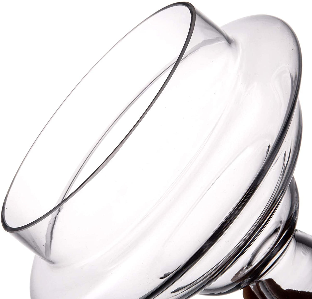 Glass Apothecary Jars with Lids Set of 3